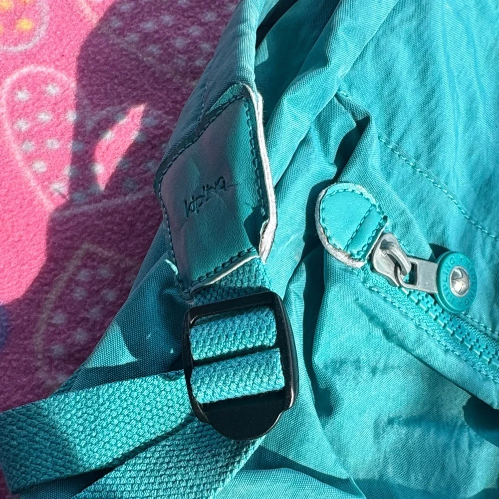 Kipling Turquoise Backpack - Picture 5 of 10